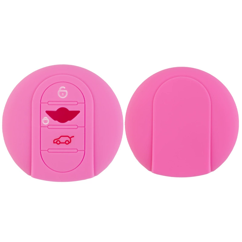 Small smart silicone key bag from soft rubber, remote control, 3 keys