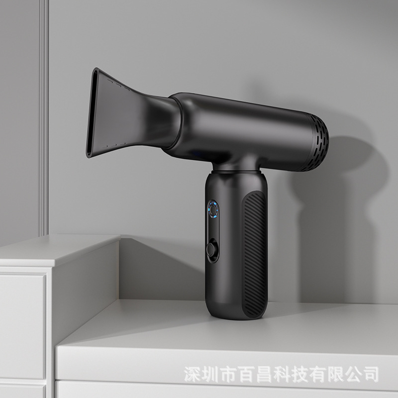 人気の新しい暴力的なミニ高速ヘアドライヤー、高速風速、ハイパワー、速乾性、マイナスイオン家庭用ヘアケア|undefined