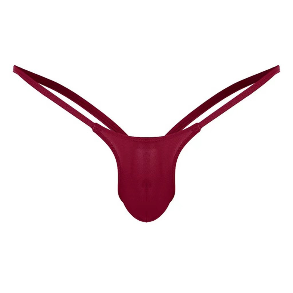Tanga da uomo ultra sottile e trasparente con tasca 4d_voghion.com