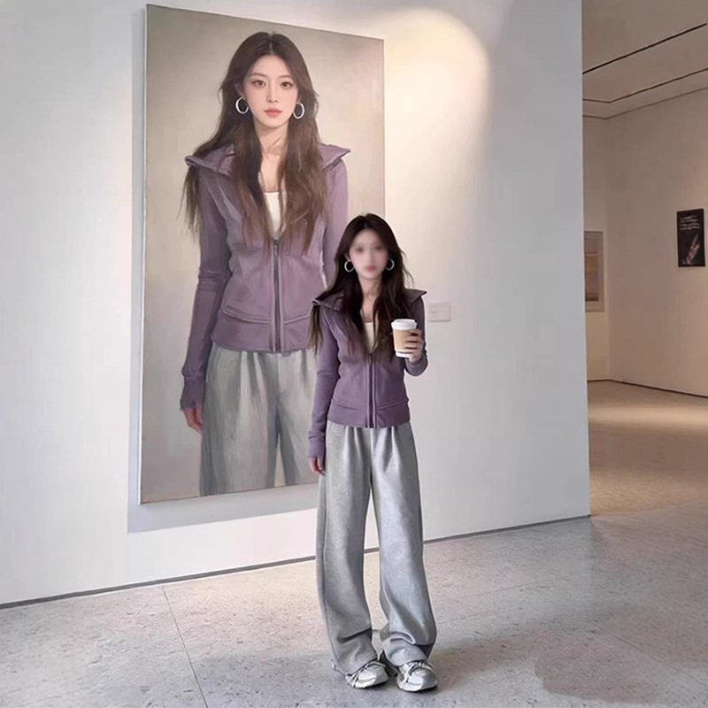 Stunning Women's Jacket for Spring and Autumn, Slim-Fit Hooded Sweatshirt, Waist-Cinching, Slimming Outfit, 2026 Regular Shoulder Cardigan, Thin Top Stunning Women's Jacket for Spring and Autumn, Slim-Fit Hooded Sweatshirt, Waist-Cinching, Slimming Outfit, 2026 Regular Shoulder Cardigan, Thin Top