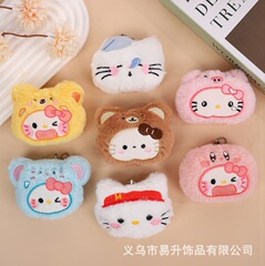 新しい漫画クマのヘッドギア kt 猫きしむペンダントバター kt 子猫学生バッグアクセサリーストールバッチ