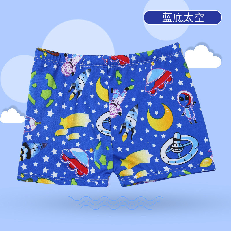 Bañadores de natación para niños moda dibujos animados impresos troncos de natación para niños playa para niños de secado rápido transpirable Boxer pantalones cortos de natación al por mayor