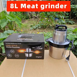 Fufumachine打肉山药碎菜搅拌3.5681215L绞肉机家用Meat grinder