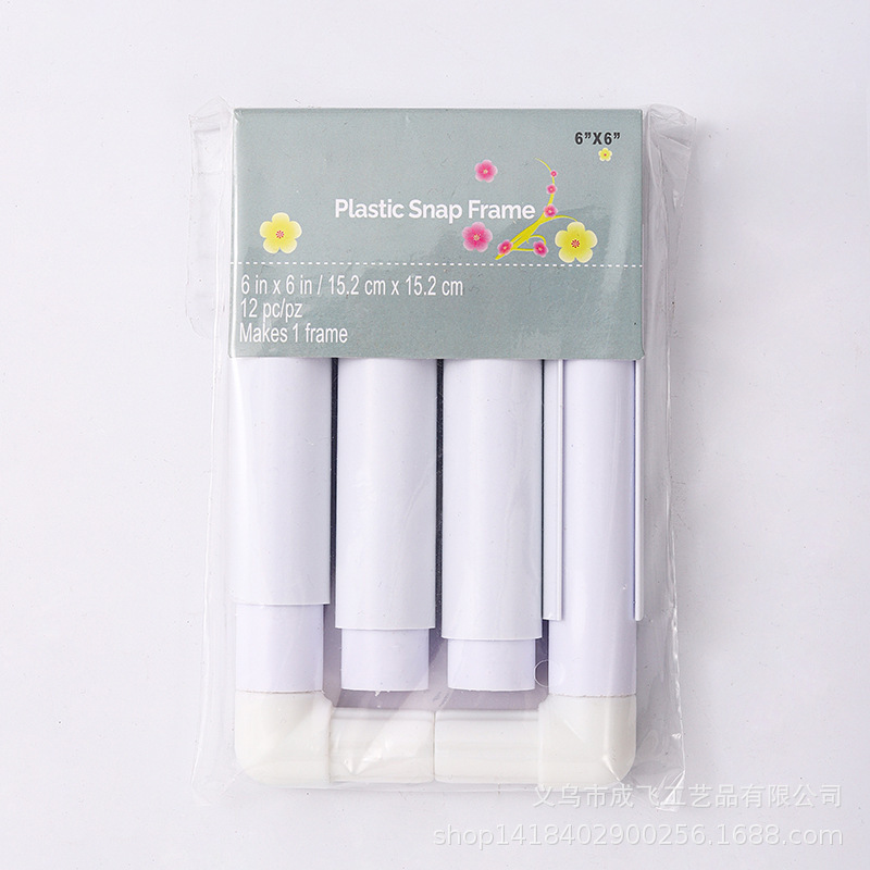 Bordado de plástico, herramienta de punto de cruz, clip, bordado, estante de bordado cuadrado, estante de bordado tipo tarjeta, marco de bordado