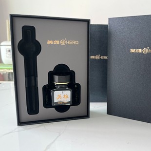 Hero Fountain Pen Ink Gift Box Hero Business Office Pen and Ink Set Advertising Gift Gift Pen Wholesale