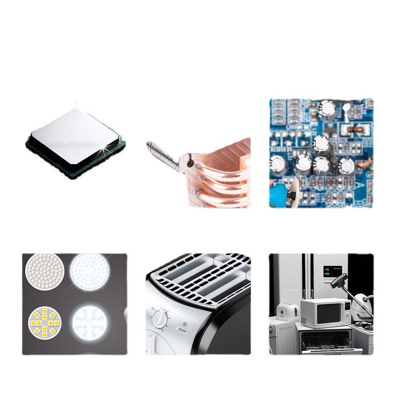 heat conduction silica gel Kraft 5204K Solidify white Bonding Strength LED Lighting Special 80 Grams of glue