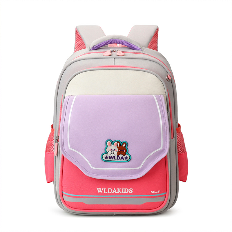 Mochila de escolares para estudiantes de primaria, mochila infantil resistente al desgaste, mochila de moda para hombres y mujeres.