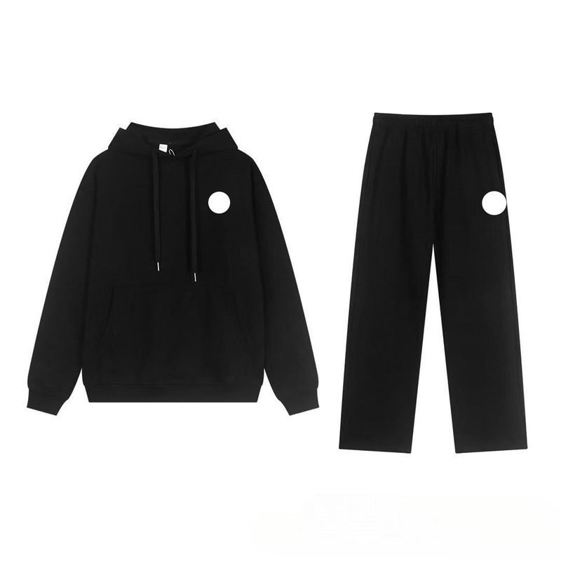 2026 Overseas 1 Sports Hooded Sweatshirt with Headband, Loose Men's Sweatshirt Set, In Stock, Full Cotton