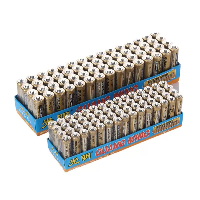 光明7号5号电池玩具地摊遥控器锂电池手电筒高容量长续航