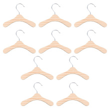 厂家批发木质宠物衣架狗狗衣服架猫咪实木衣架小型男女童木制衣架