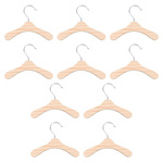 厂家批发木质宠物衣架狗狗衣服架猫咪实木衣架小型男女童木制衣架