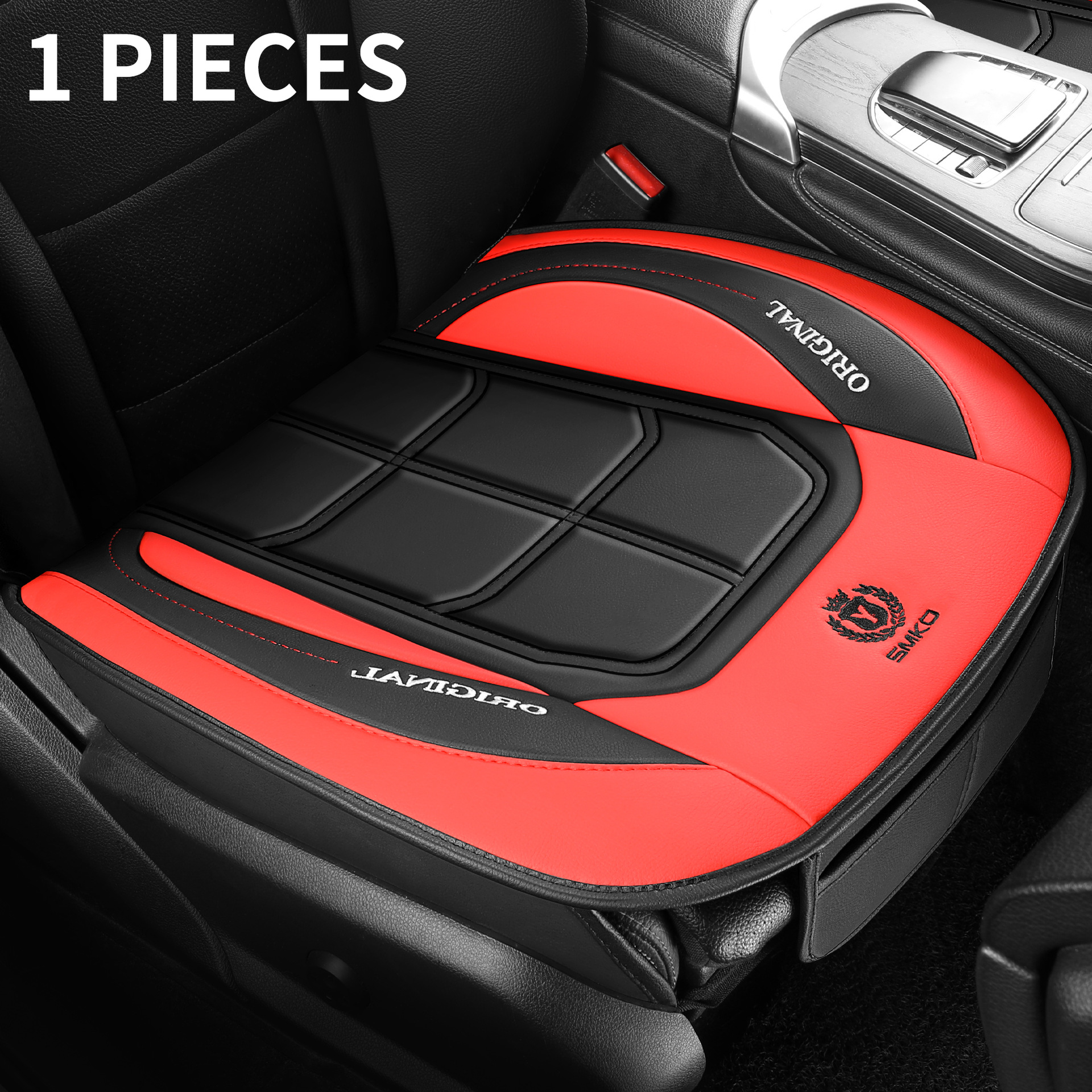 Universal – Seat cushion, seat cover Universal Color Matching - red