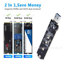 M.2 NVMe PCIe�DUSB3.2 Gen2 Type A M.2ֱ��ʽ�D�Ӱ�