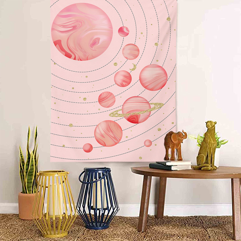 Star Live Hintergrundstoff, Wanddekoration, Hintergrundstoff, Wanddekoration, Schlafzimmerstoff, Bettkopf, Rosa_voghion.com