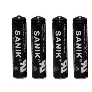 SANIK电池、 NI-MH AAA 600MAH 1.2V、  AAA650MAH 1.2V镍氢电池1