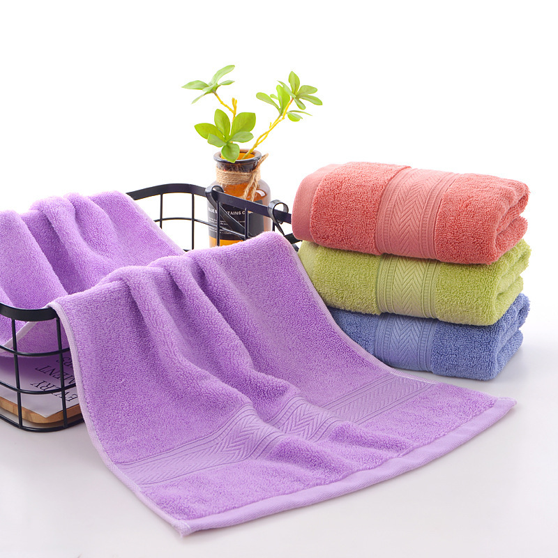 Bamboo fiber towel bath towel bamboo fiber thickened absorbent towel company gift towel embroidered logo Bamboo fiber towel bath towel bamboo fiber thickened absorbent towel company gift towel embroidered logo