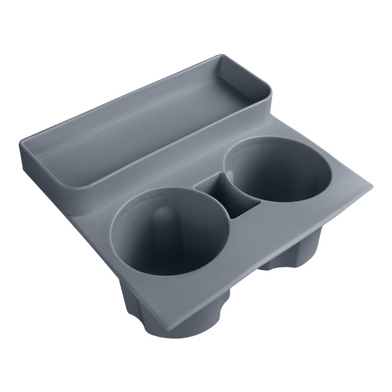 Caja de almacenamiento resistente a altas temperaturas de goma de silicio adecuada para cubierta de taza especial para limitador de taza de agua de control central de Tesla modelo Y / 3 image 8