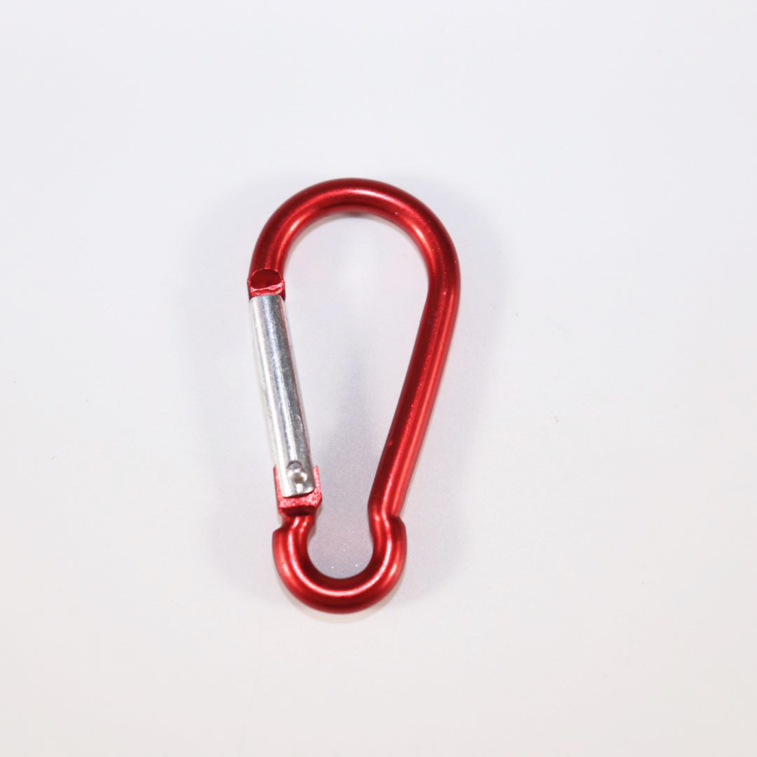 Ventas directas de fábrica N ° 5 en forma de calabaza mosquetón de aleación de aluminio al aire libre rápido colgando escalada hebilla Banco de la energía tamaño pequeño hebilla colgante