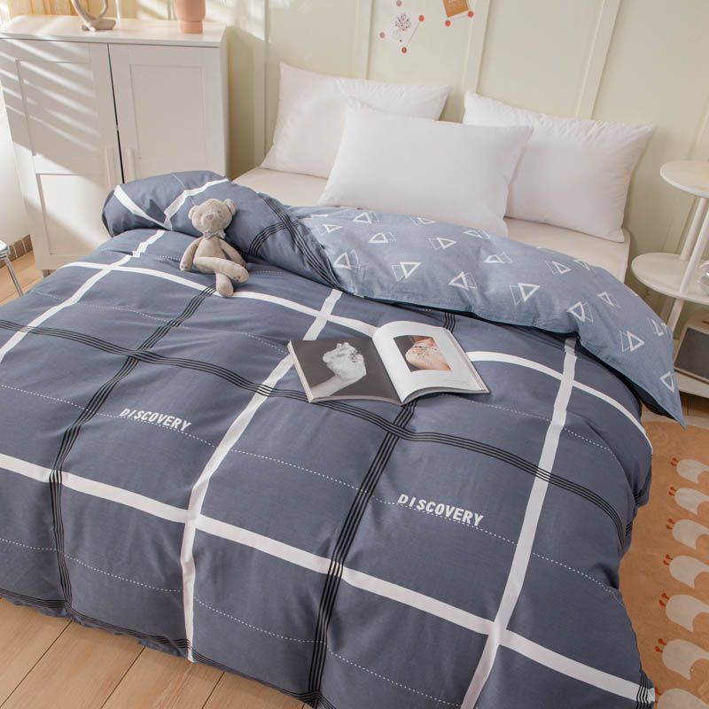 全棉被套单件纯棉150x200单双人学生宿舍180x200被罩200x230厂家