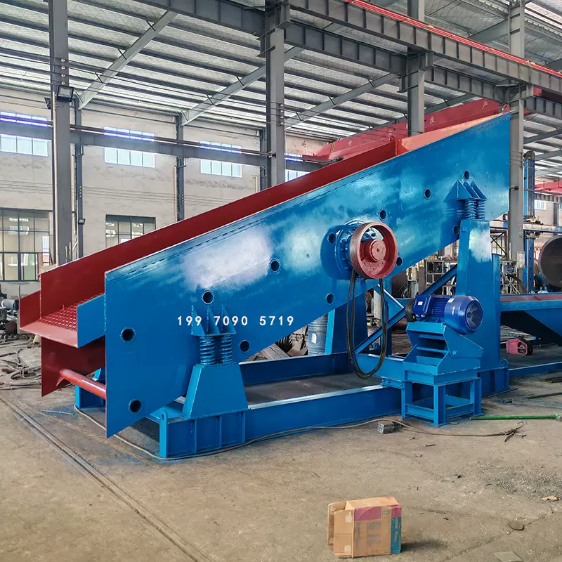 江西矿山用2070振动筛分机大型筛石分选机七米长单层震动筛选机器