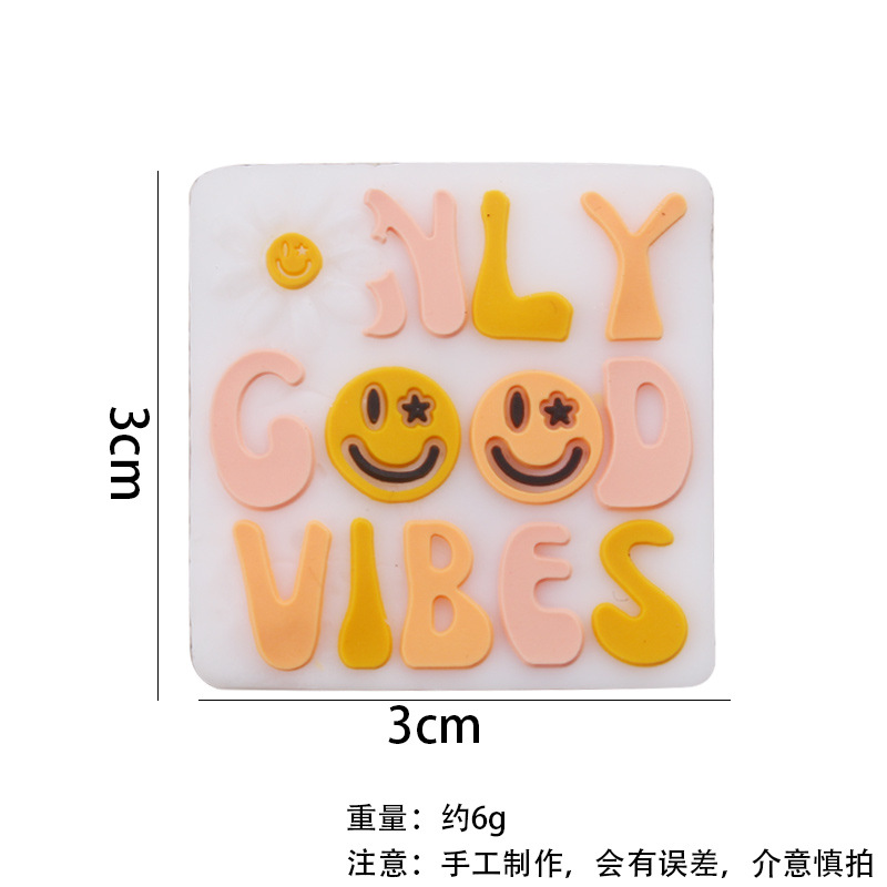 Productos creativos para bebés de bricolaje, cubos de dibujos animados, caras sonrientes, joyas de silicona, cadena de chupete, dientes molares, accesorios de pulsera de mordedor