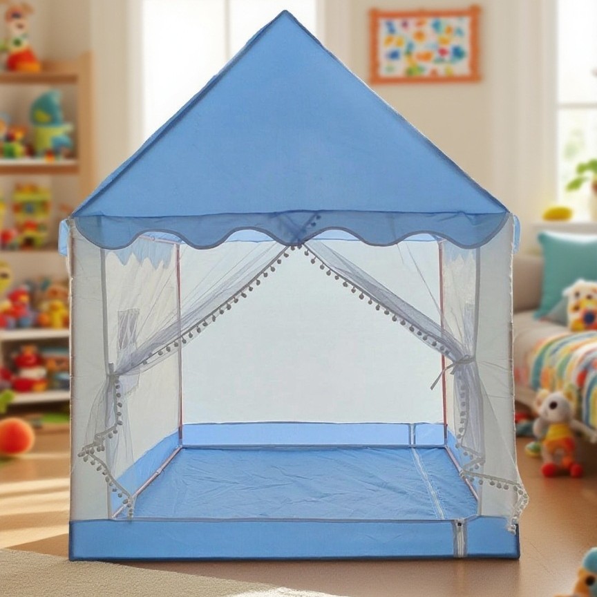 Tiendas de campaña para niños en interiores niñas niños castillos casa pequeña casa de juguetes juegos de ensueño base secreta metal libre image 2