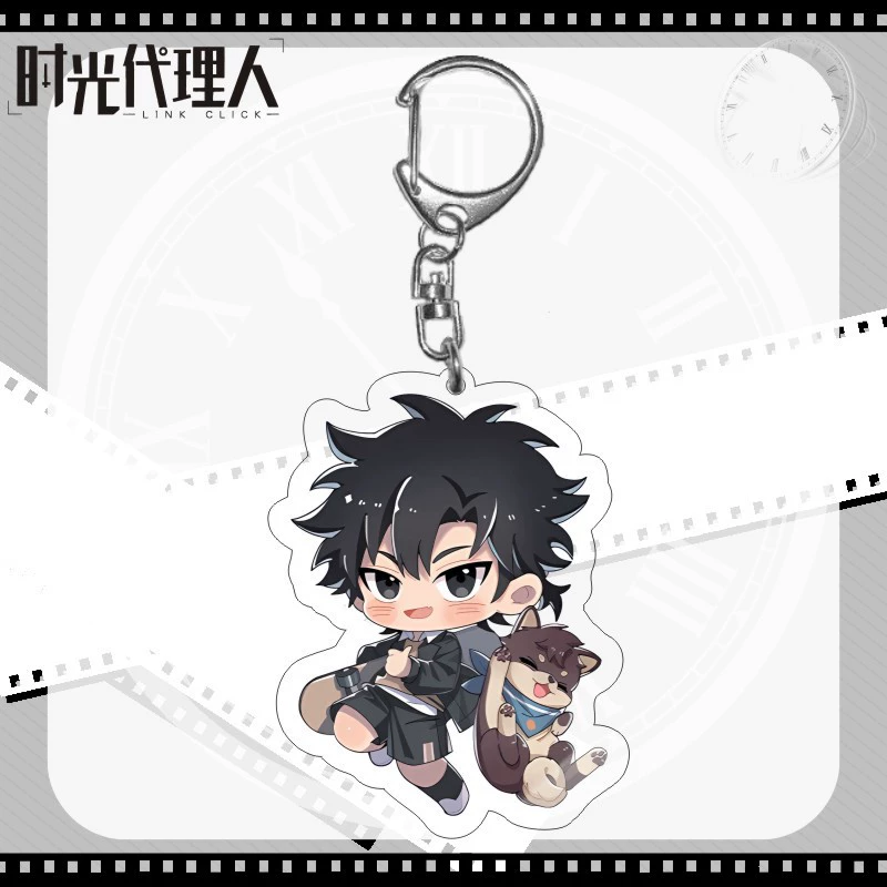 Cartoon acrylic double-sided pendant, keychain