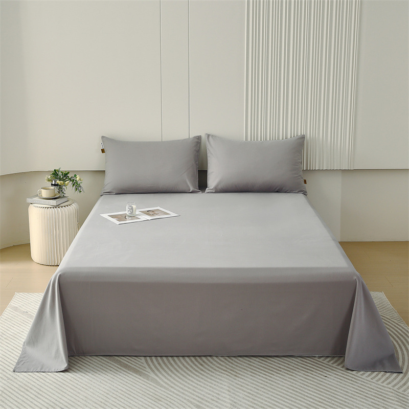 Sábanas de algodón moderno simple 100% sábanas de algodón monocolor sábanas de algodón madre y bebé sábanas de algodón