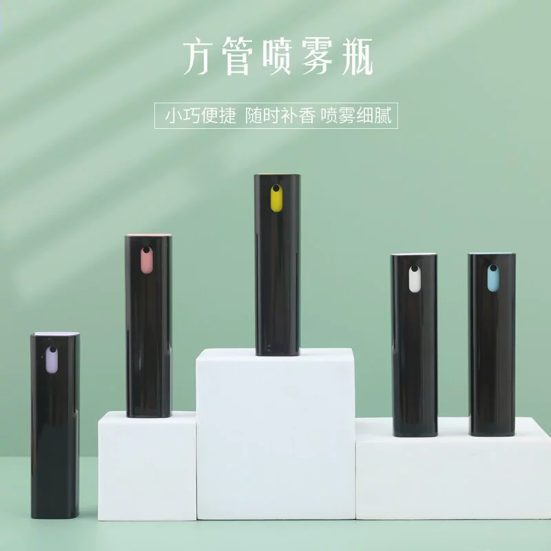 Оптовая продажа: квадратные флаконы-спреи 10 мл, флаконы-спреи для духов с нажимным распылителем, удобные дорожные многоразовые флаконы.