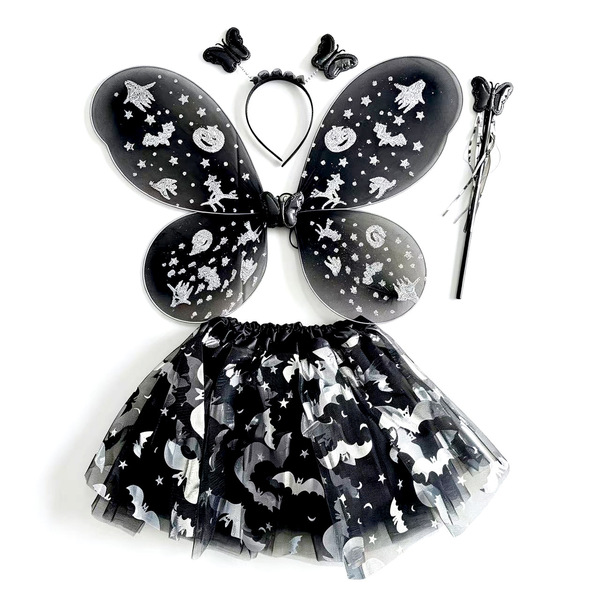 Small princess costume with butterfly