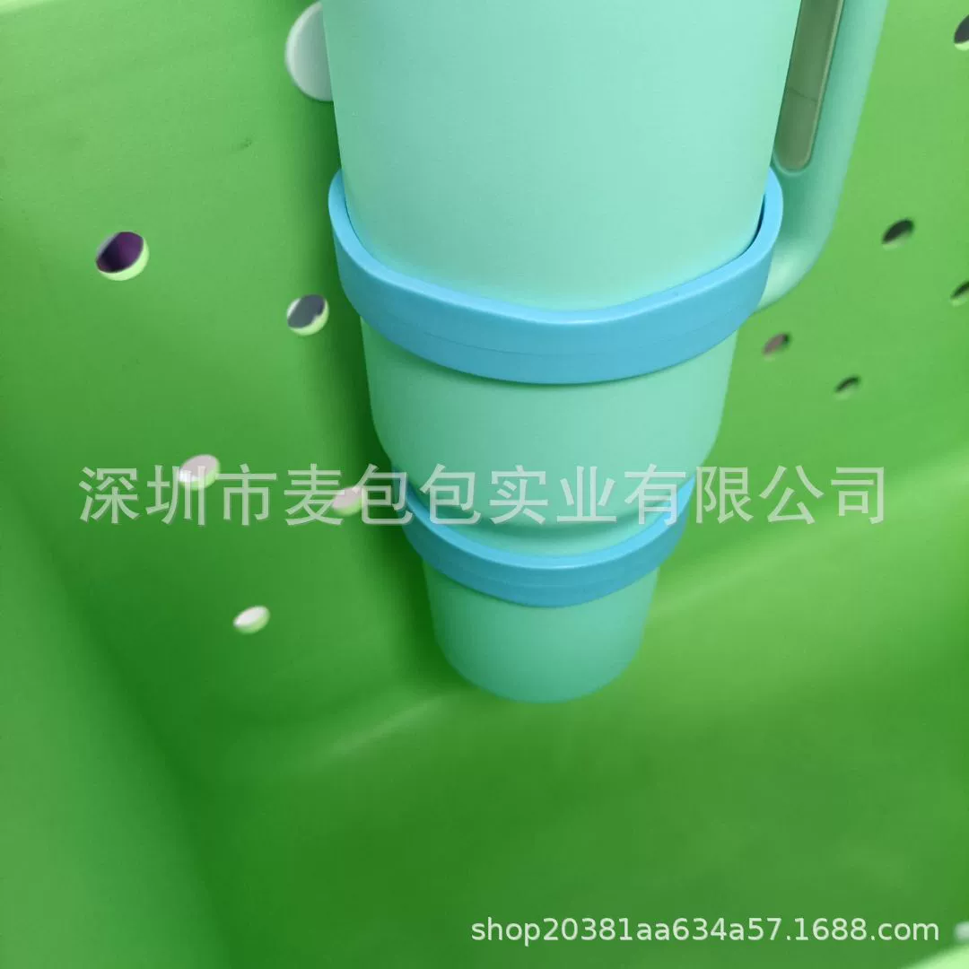 Amazon's new ABS double-layer ring accessories with buttons b o g Stan Li water cup drink holder accessories → Новые аксессуары ABS двойной завивки с кнопками и колечками для стакана воды Stan Li, держатель для напитков