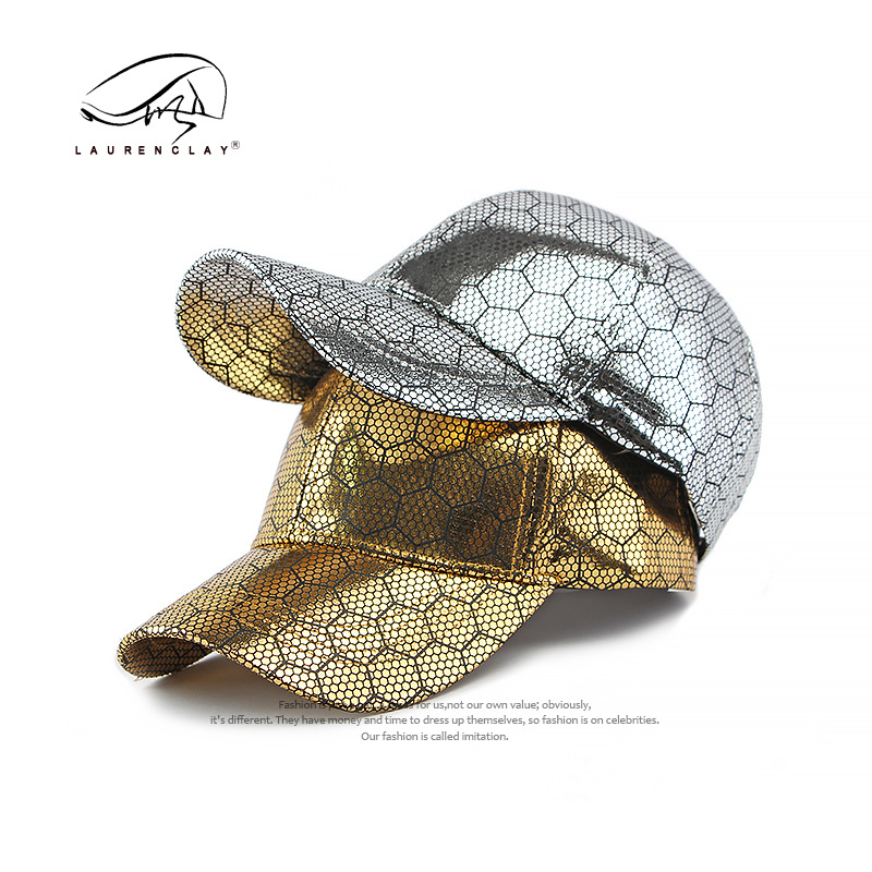 Nuevo sombrero transfronterizo para hombres primavera y verano delgado sombrero de bicicleta reflectante hip-hop sombrero de sombra solar sombrero de lengua de pato duro para mujeres