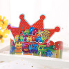 New cartoon Crown Birthday paper hats Children gathering birthday party cap Laser laser glowing birthday hat