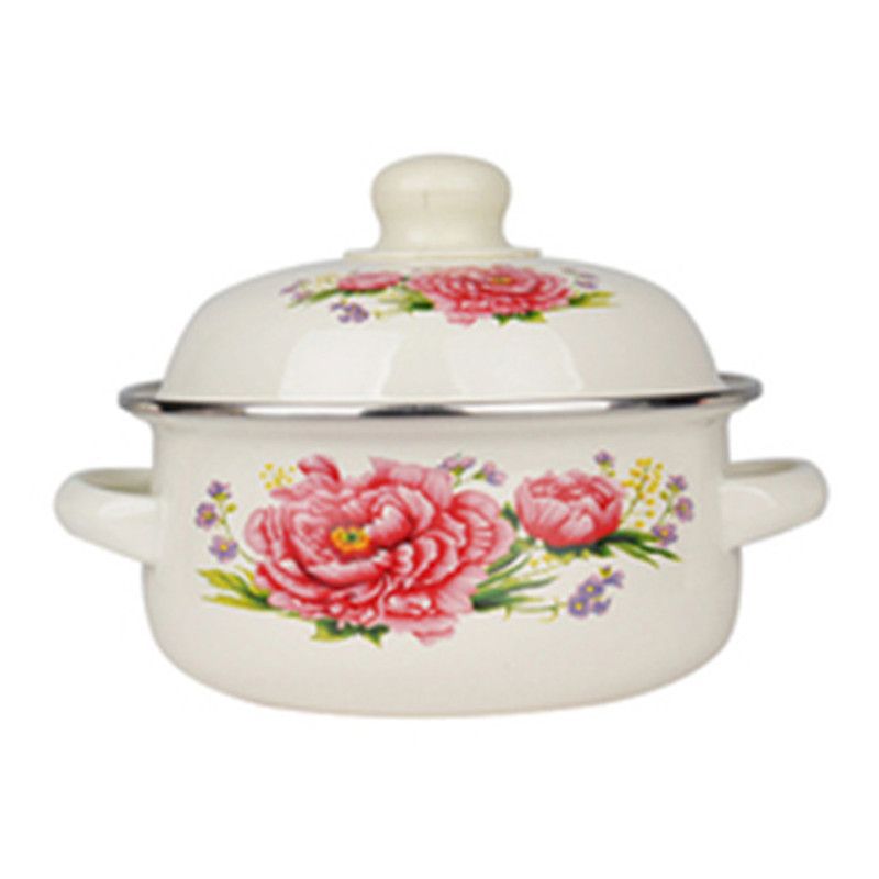 espesamiento de tres piezas de conjunto de cocina de dos orejas de cocina de cocción de cocina