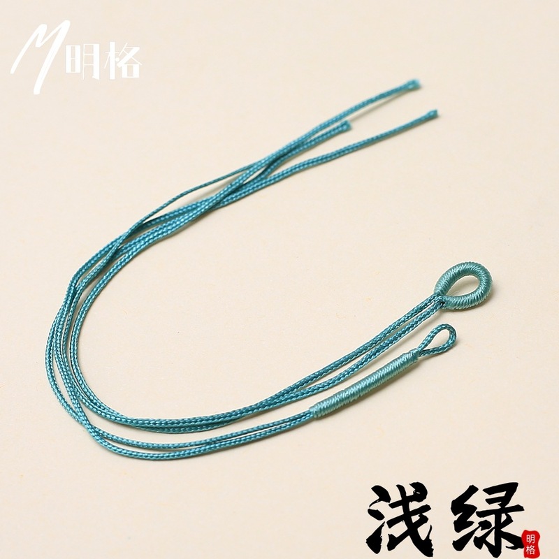 72号拉圈线圈手工编织项链绳手绳DIY材料饰品制作绑吊坠配件拉环|undefined