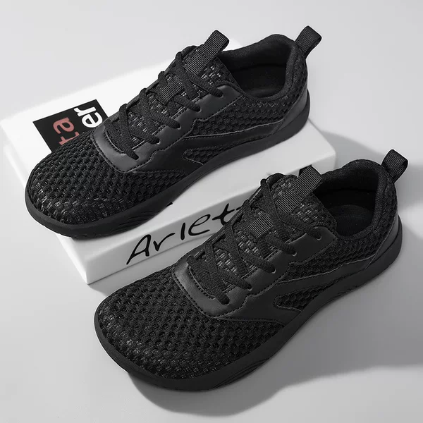 Wide-Fit Men's Shoes with Breathable Perforated Mesh, Extra Wide and Large Size 48, Casual Shoes