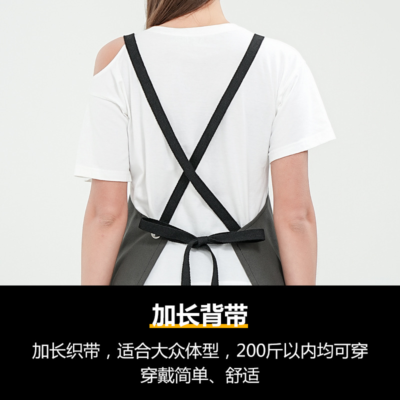 Delantal de lona gruesa de Amazon con correas ajustables para barbacoa, reparación de automóviles, mecánico, peluquero, delantal de trabajo con herramientas