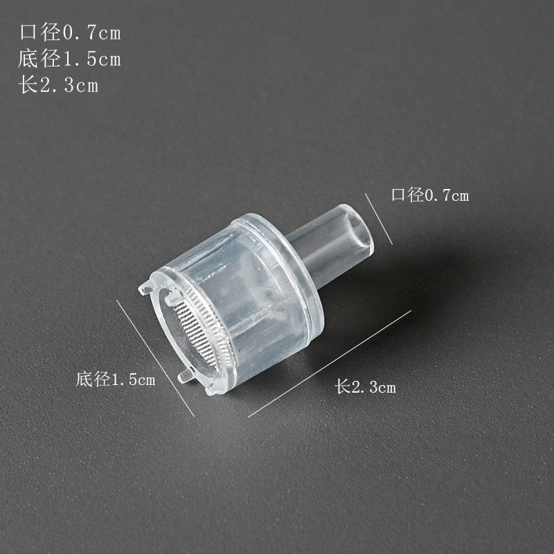 투명한 접시 머리