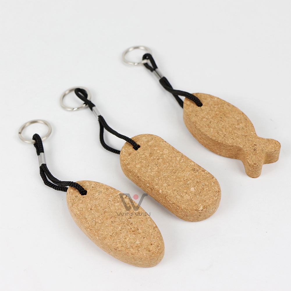 Creative wooden keychain