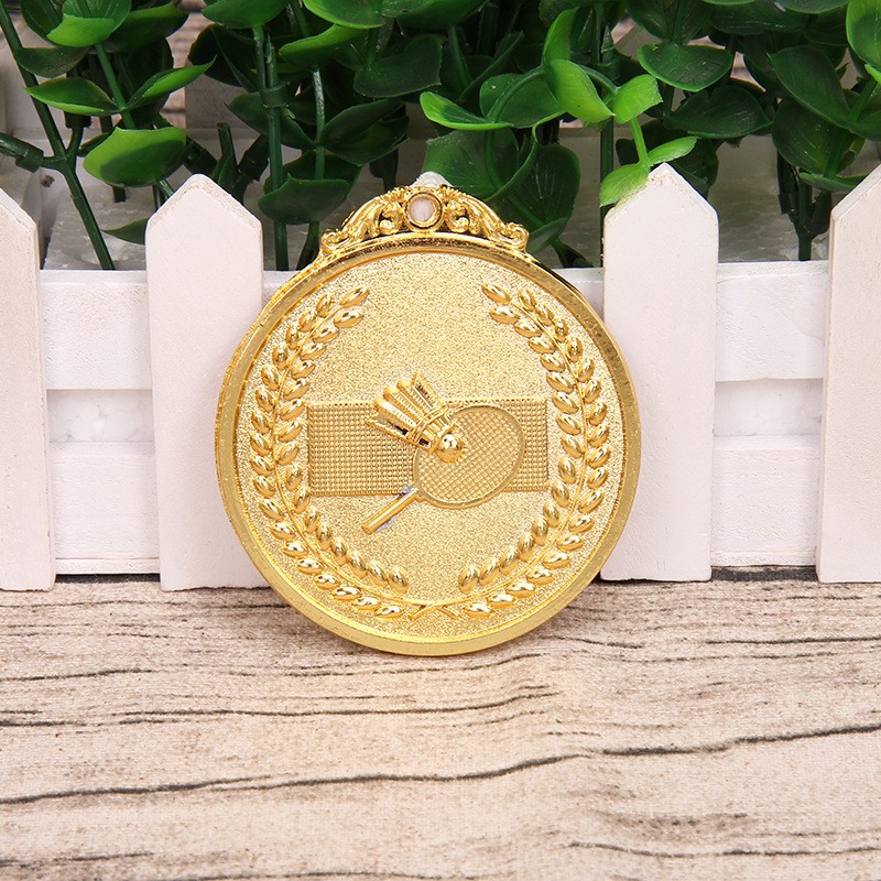 Fabricantes de medallas de bádminton en stock Juegos Juegos