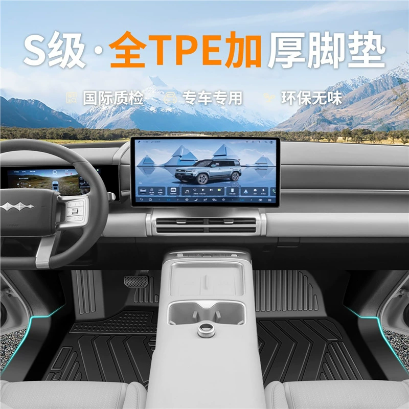 Compatible doormat, modified carpet, made of TPE, new collection