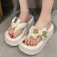 2024 Summer New Second Big Long Legs Slim EVA Slippers Summer New Fashion Goddess
