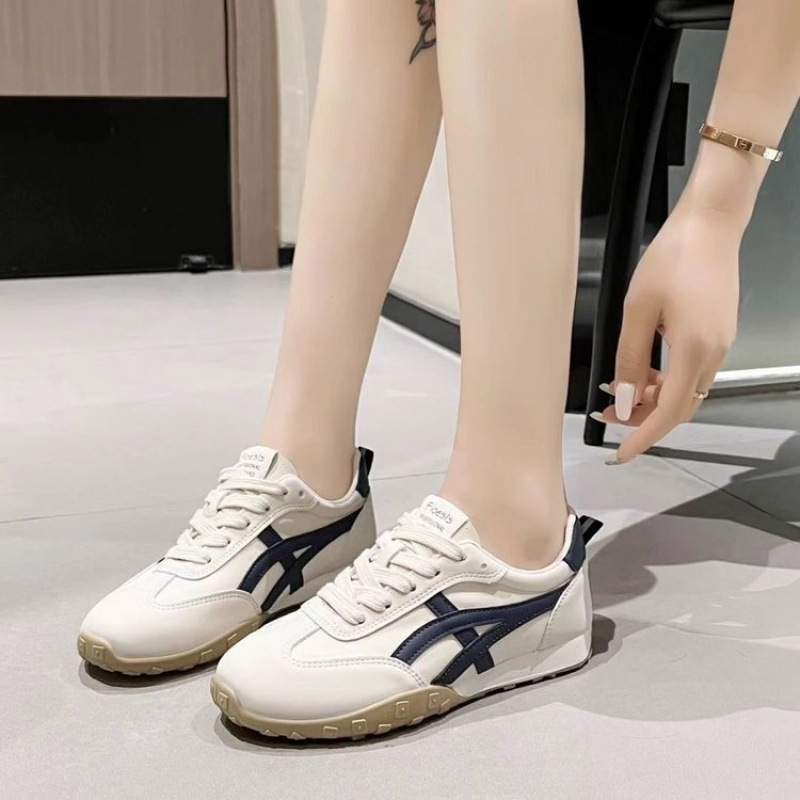 レディース ローカット (高さ 10cm 未満) レースアップ ラバー 2025 春 スニーカー|undefined