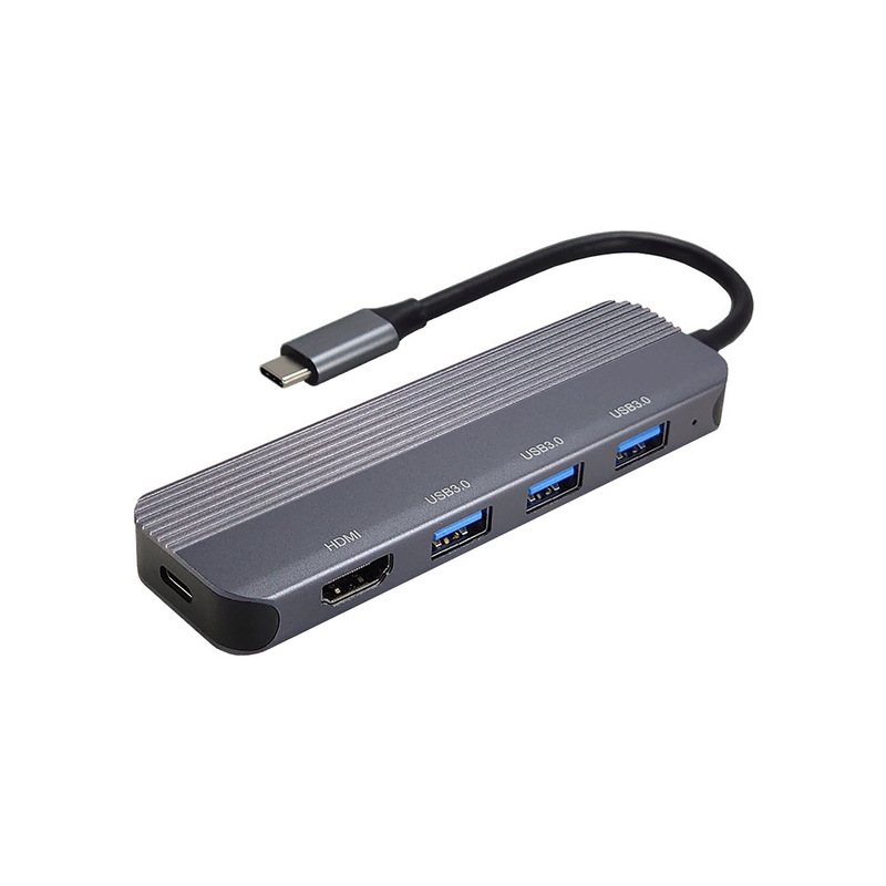 Type-C Docking Station HDMI Adapter 4K60Hz Usb3.0 Suitable for MacBook Air2025 Huawei