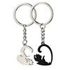 Cute commemorative keychain for beloved heart shaped, Birthday gift