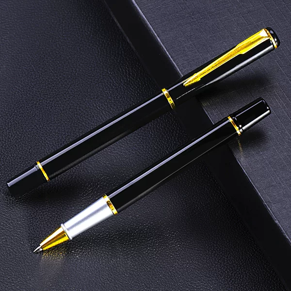 Customized Ballpoint Pen, Business Heavy-Duty Metal Gel Pen, 0.5mm High-End Signature Pen, Corporate and School Gift
