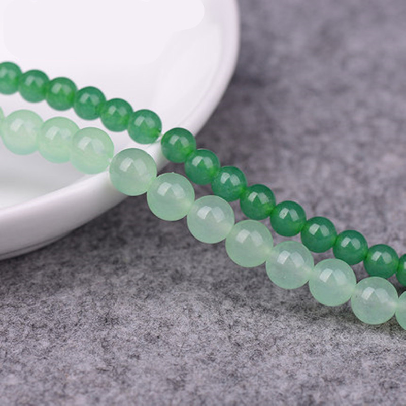 Dongling Jade scattered beads semi-finished DIY handmade beaded crystal bracelet men's and women's jewelry accessories materials wholesale
