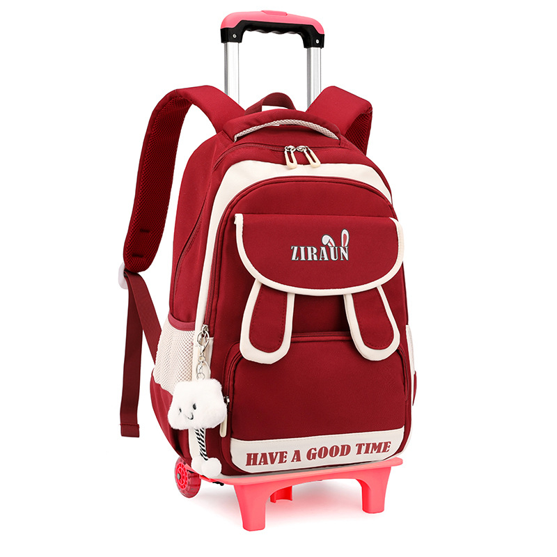 Peces naturales bolsas de tracción de estudiantes de primaria de tres a seis grados de niñas de moda de gran capacidad bolsas de tracción de estudiantes de secundaria