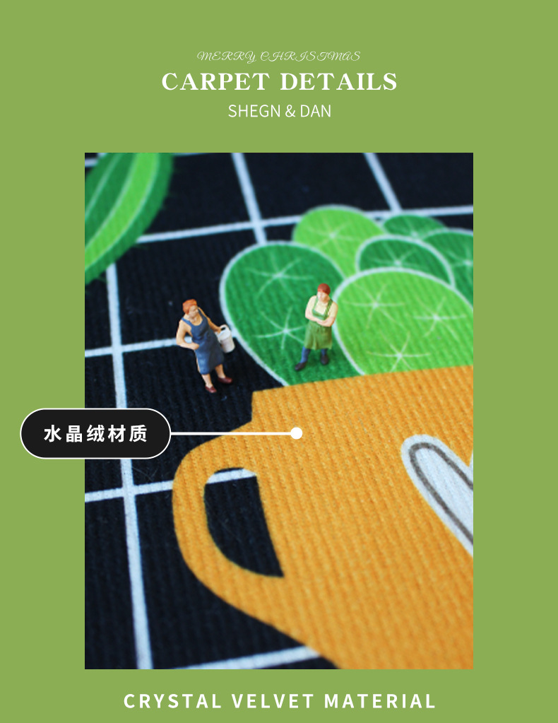 圣诞地垫,跨境地垫,入户门垫,礼品垫