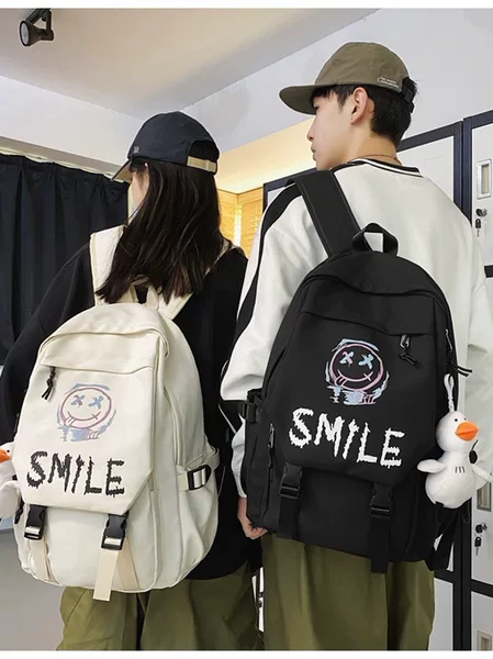 Backpack Men's High-end Sense Men's Junior Senior high school Student's Schoolbag Large Capacity Weight-reducing Spine Protection Wear-resistant Computer Bag